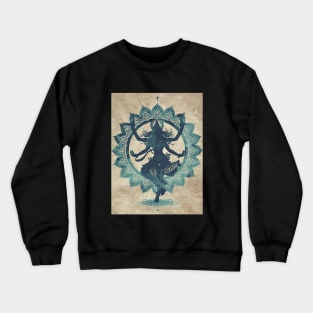 Ancient Kali death goddess symbolism Crewneck Sweatshirt